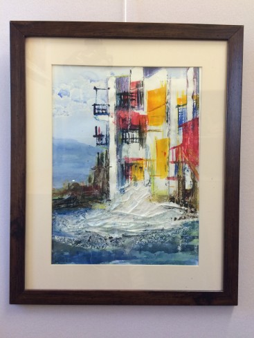 Beside the Sea Mykonos (Abstract Realism)
